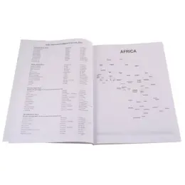A4 Diary Map